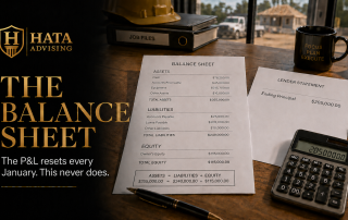 Owners read the P&L. Lenders and buyers read the balance sheet first. Here is what it tells them, and the six lines to check every month.